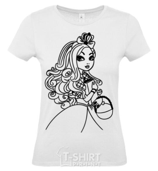 Women's T-shirt Apple White White фото