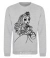 Sweatshirt Apple White sport-grey фото