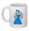 Ceramic mug Blondie Lox White фото
