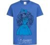 Kids T-shirt Blondie Lox royal-blue фото