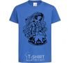 Kids T-shirt Cedar Wood royal-blue фото