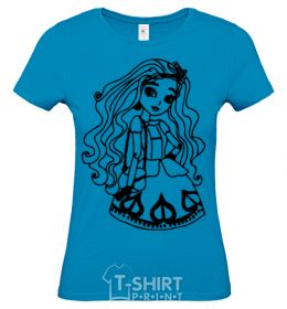Women's T-shirt Cedar Wood sky-blue фото