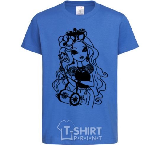 Kids T-shirt Briar Beauty royal-blue фото