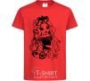 Kids T-shirt Briar Beauty red фото