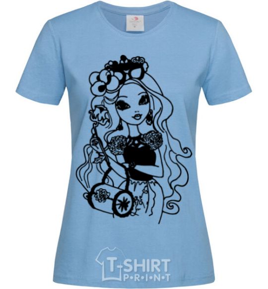 Women's T-shirt Briar Beauty sky-blue фото