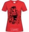 Women's T-shirt Briar Beauty red фото