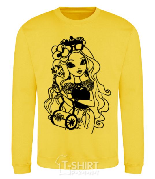 Sweatshirt Briar Beauty yellow фото