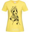 Женская футболка Поппи Охара Лимонный фото