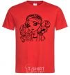 Men's T-Shirt Medellin Hetter with a mouse red фото