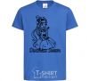 Kids T-shirt Duchess Swan royal-blue фото