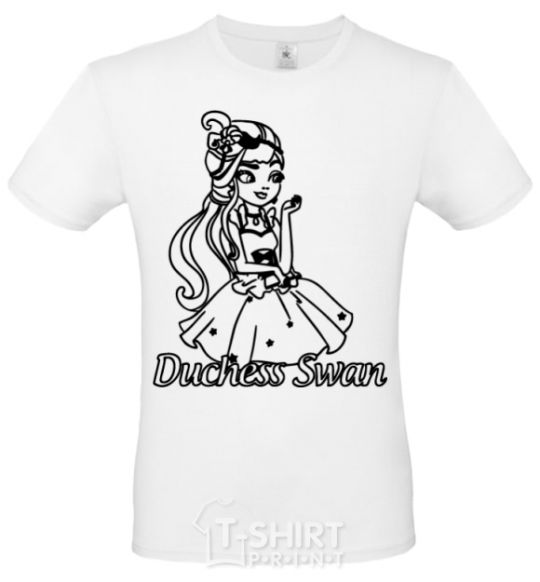 Men's T-Shirt Duchess Swan White фото