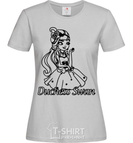 Women's T-shirt Duchess Swan grey фото