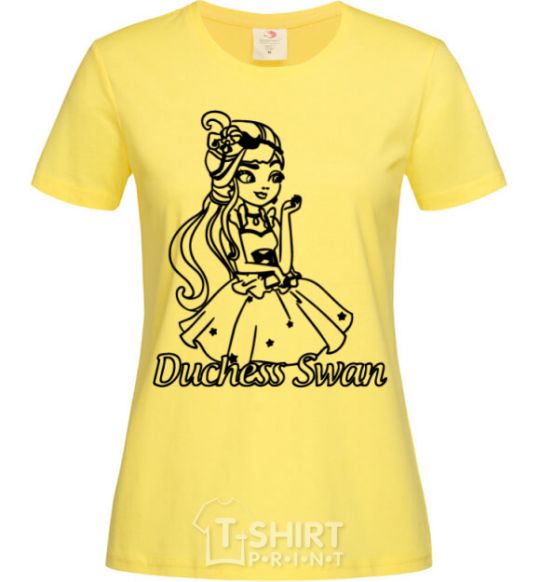 Women's T-shirt Duchess Swan cornsilk фото