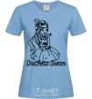 Women's T-shirt Duchess Swan sky-blue фото