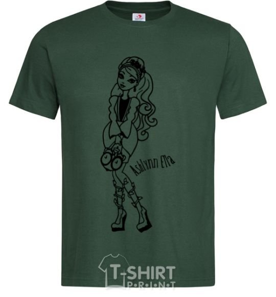 Men's T-Shirt Ashlynn Ella bottle-green фото