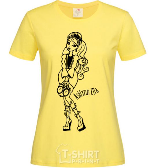 Women's T-shirt Ashlynn Ella cornsilk фото