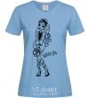 Women's T-shirt Ashlynn Ella sky-blue фото