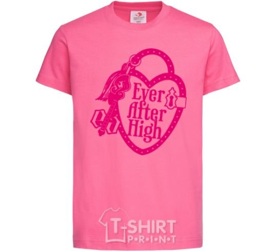 Kids T-shirt Logo Ever After High heliconia фото