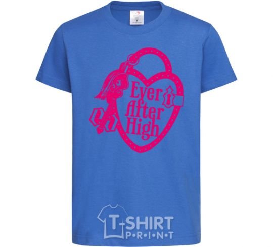 Kids T-shirt Logo Ever After High royal-blue фото