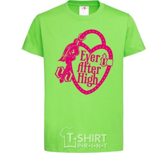 Kids T-shirt Logo Ever After High orchid-green фото