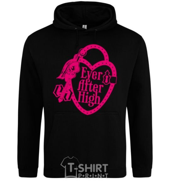 Men`s hoodie Logo Ever After High black фото