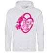 Men`s hoodie Logo Ever After High sport-grey фото