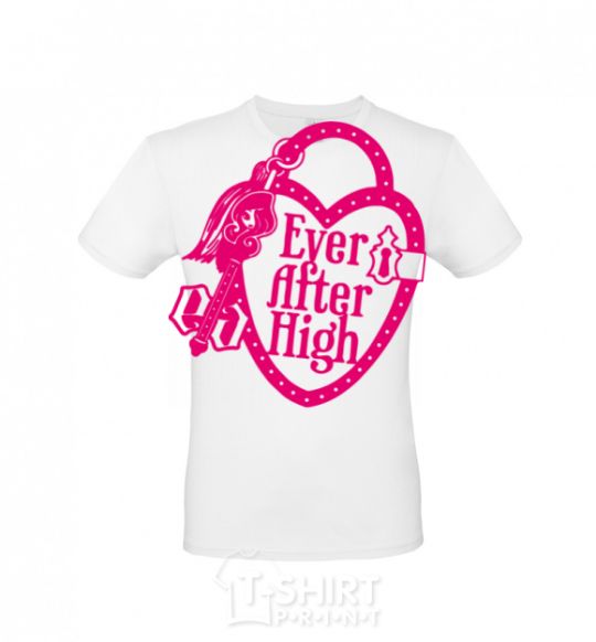 Men's T-Shirt Logo Ever After High White фото