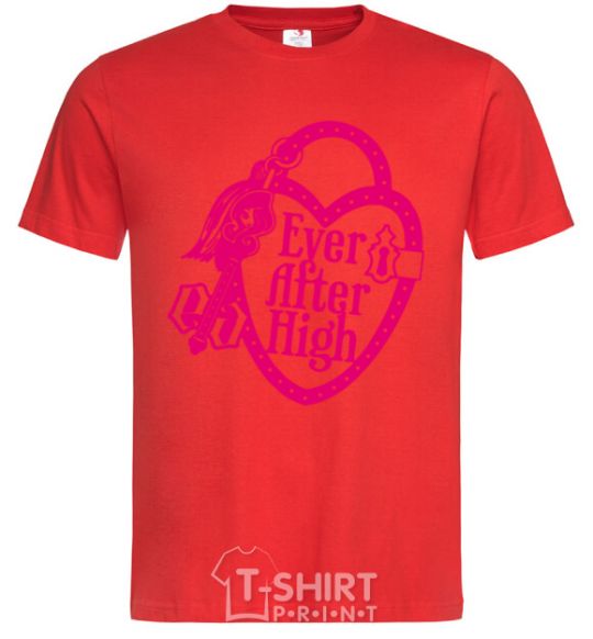 Men's T-Shirt Logo Ever After High red фото