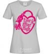 Women's T-shirt Logo Ever After High grey фото