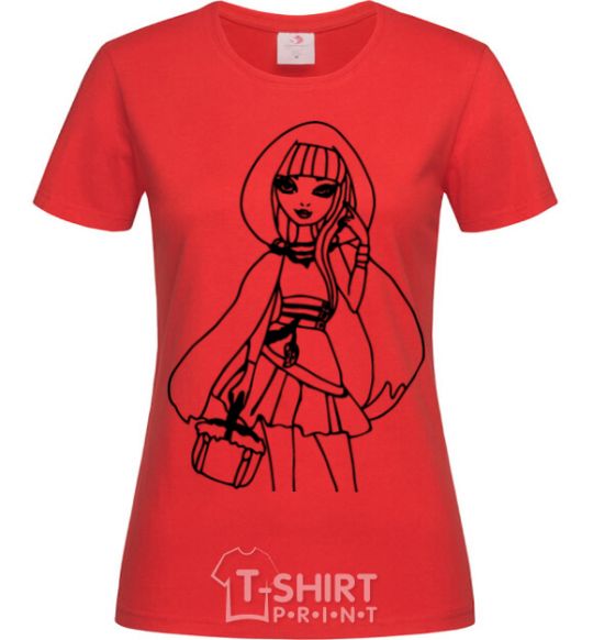 Women's T-shirt Cerise Hood red фото