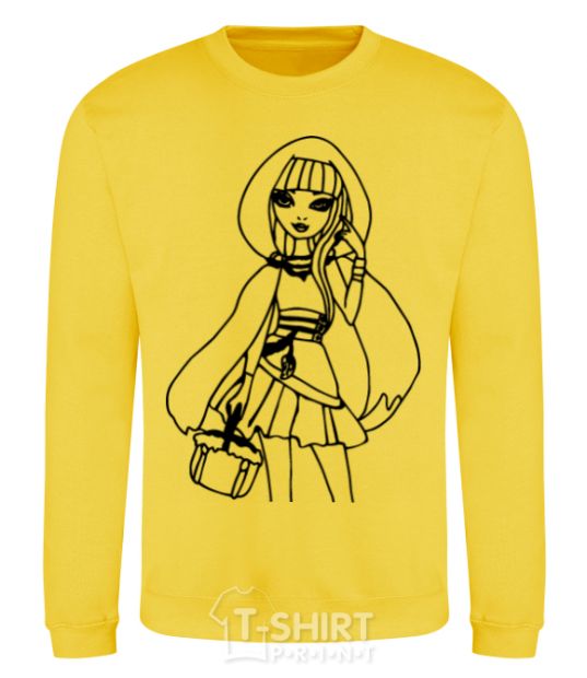 Sweatshirt Cerise Hood yellow фото