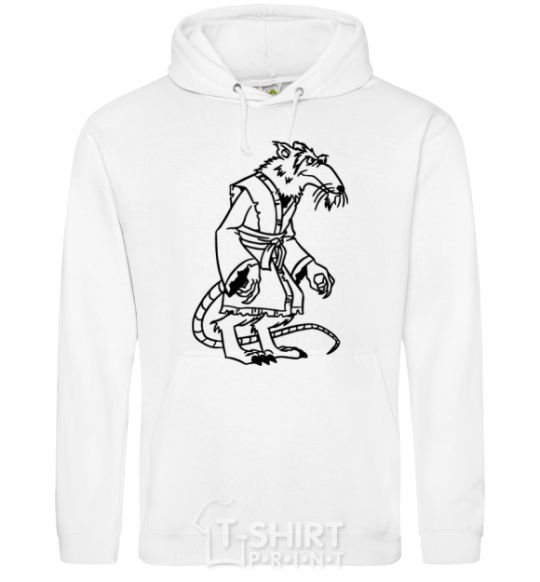 Men`s hoodie Sensei Splinter White фото