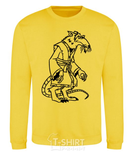 Sweatshirt Sensei Splinter yellow фото