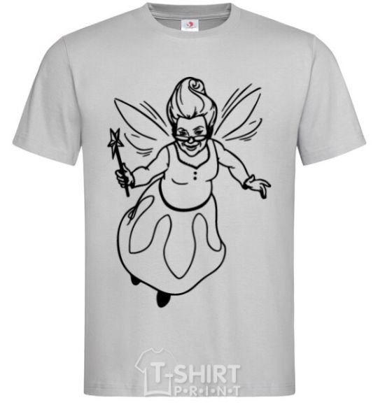 Men's T-Shirt Fairy godmother grey фото