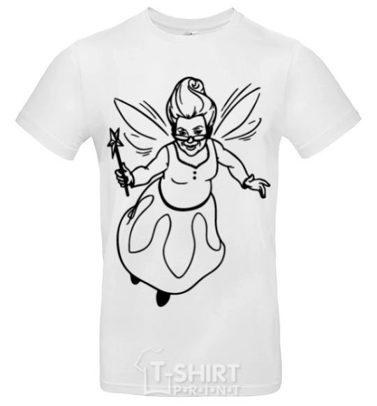 Men's T-Shirt Fairy godmother White фото