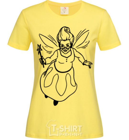 Women's T-shirt Fairy godmother cornsilk фото