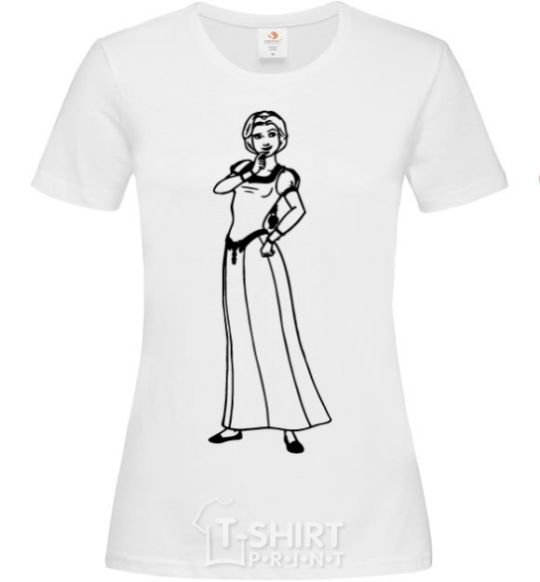 Women's T-shirt Fiona White фото