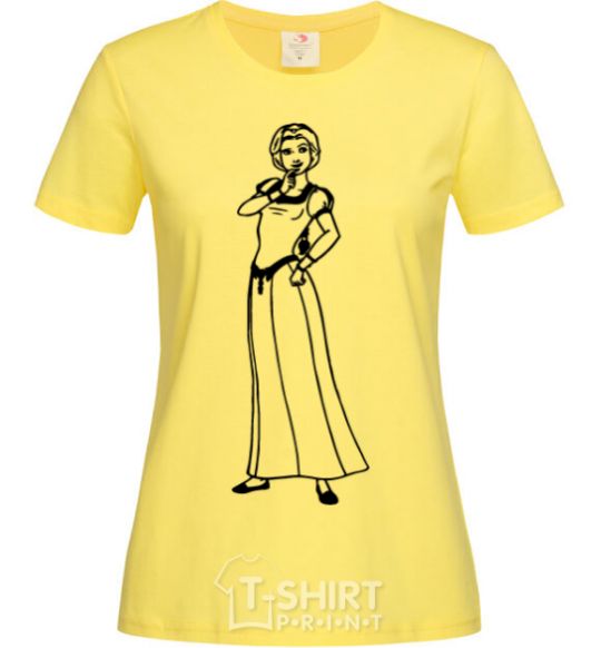 Women's T-shirt Fiona cornsilk фото