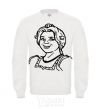 Sweatshirt Fiona's portrait White фото