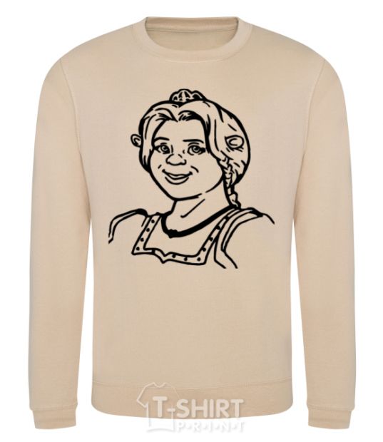 Sweatshirt Fiona's portrait sand фото