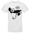 Men's T-Shirt Panda Po White фото