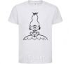 Kids T-shirt Meditation White фото