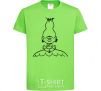 Kids T-shirt Meditation orchid-green фото