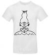 Men's T-Shirt Meditation White фото