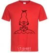 Men's T-Shirt Meditation red фото