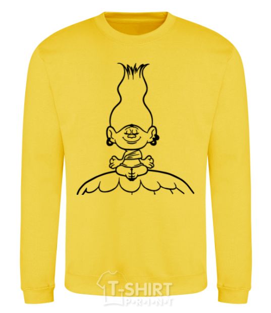 Sweatshirt Meditation yellow фото