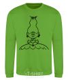 Sweatshirt Meditation orchid-green фото