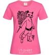 Women's T-shirt Kitty soft рaws heliconia фото