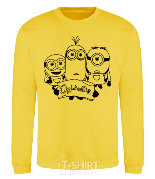 Sweatshirt Orlando Minions yellow фото