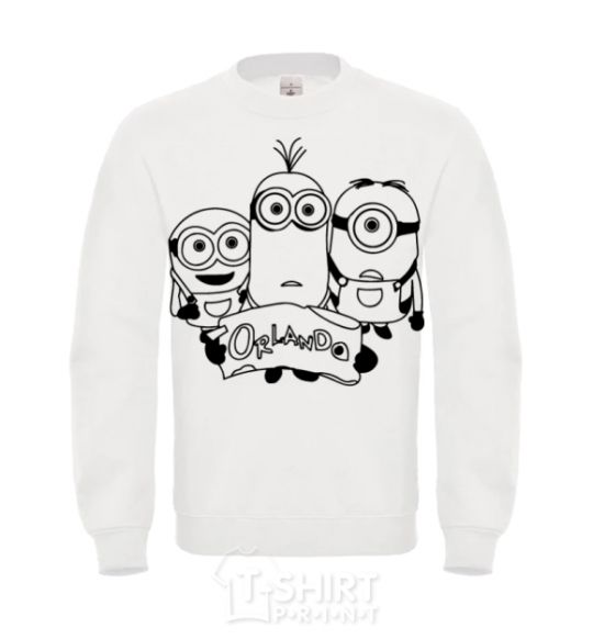 Sweatshirt Orlando Minions White фото